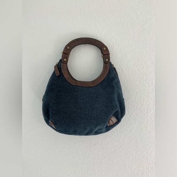 Nine West 90’s Mini Denim Handbag - Picture 2 of 13